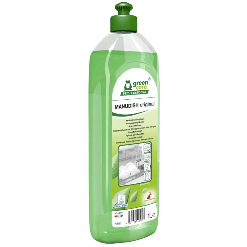 Håndopvask, Green Care Professional, MANUDISH Original, 1 l, med farve og parfume, (1 stk.)