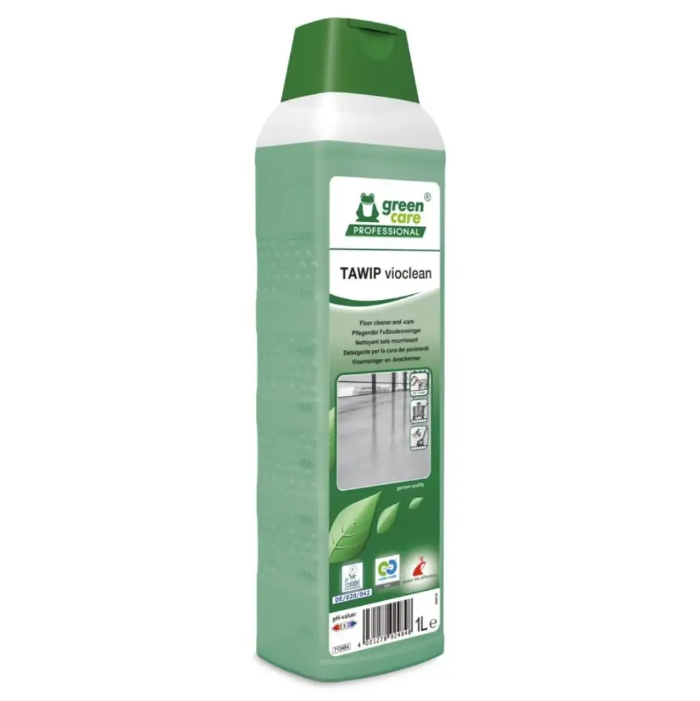 Gulvpleje, Green Care Professional, TAWIP Vioclean, 1 l, uden voks, med farve og parfume, (1 stk.)