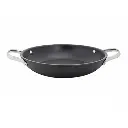 Serveringspande m/ 2 hanke, Ø24cm, non-stick, sort, REVOLUTION, (1 stk.)