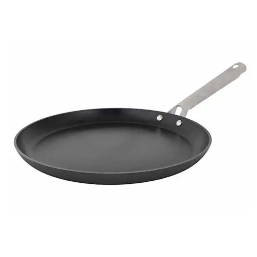 Ø28cm pandekagepande, non-stick, PFAS-fri, sort, alle varmekilder, Ecodura, (1 stk.)