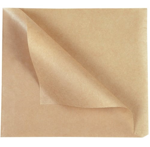 [10247] Burgerlomme, 16x15cm, 40 g/m2, brun, Greaseproof, mellem, (1.000 stk.)