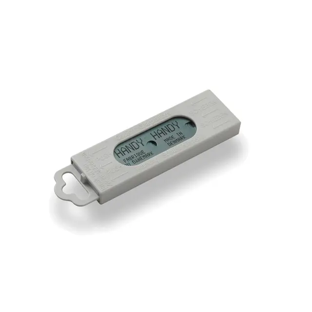 Reserveskær til Handy-glasskrabere – 8 cm, dobbeltslebne og i dispenser, (10 stk.)