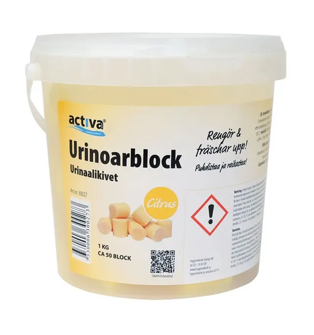 Urinaltabs, 50 stk - 1 kg, Activa, Citrus, (1 stk.)