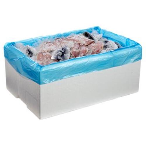 [12167] Foringspose, til 1/1 GN, blå, LDPE, 720/240x850mm, 30my, (250 stk.)