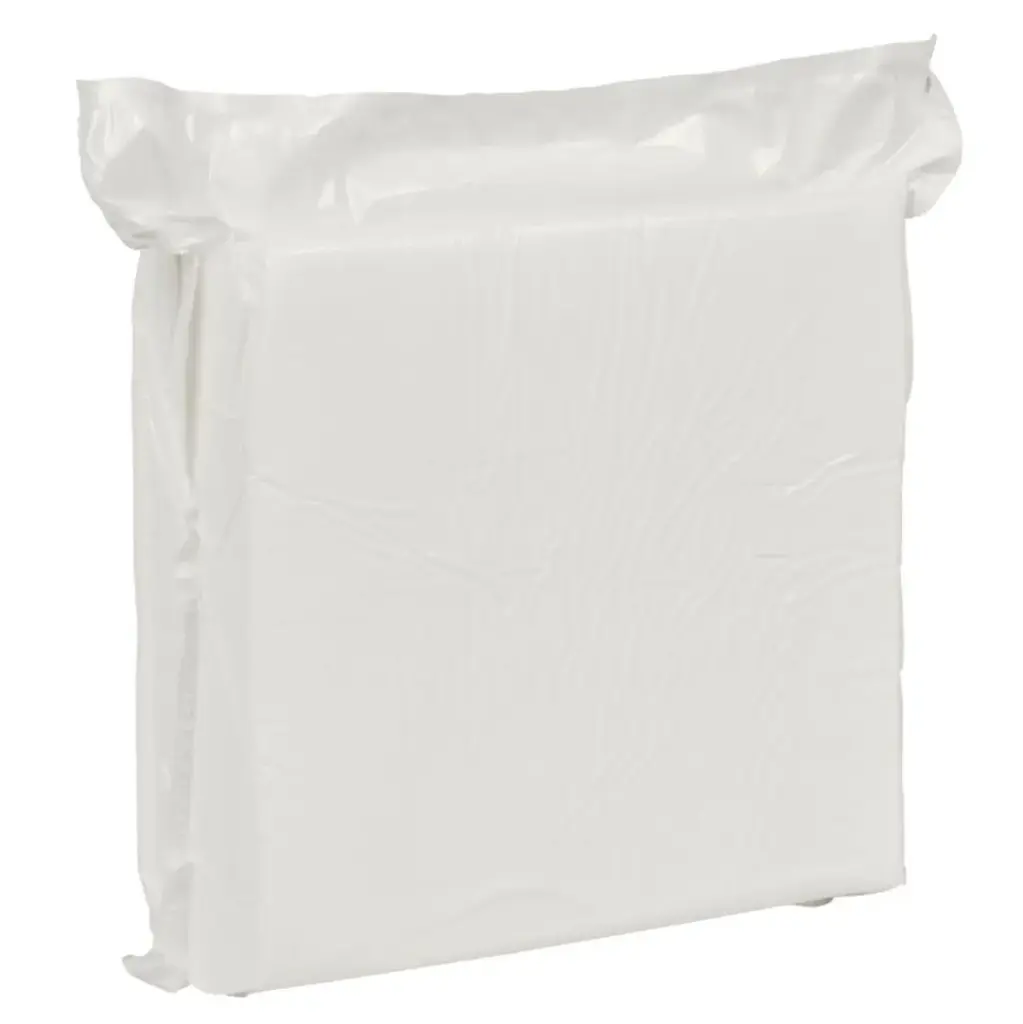 Skumvaskeklud, 19x19cm x 2,8mm, 22 kg/m3, hvid, super soft, engangs, (1200 stk.)