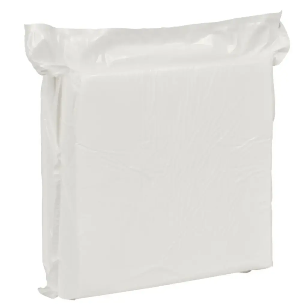 Skumvaskeklud, 19x19cm x 3,5mm, 19 kg/m3, hvid, engangs, Svanemærket, (5712 stk.)