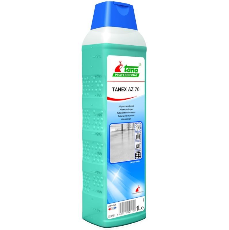 [12161] Universalrengøring, Tana Professional TANEX AZ 70, 1 l, med farve og parfume, (1 stk.)