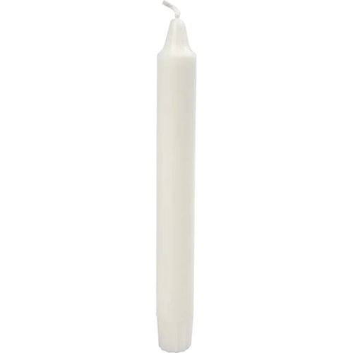Kronelys, Ø2,2x30cm, 11 timer, Stearin, hvid, (56 stk.)