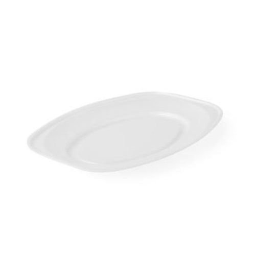 [12106] Serveringsfad, 35x25 cm, Lille, XPS, Hvid, (90 stk.)