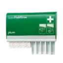 QuickFix & QuickRinse dispenser med 45 tekstilplastre og 5x20ml øjenskyl – Plum Safety 4631, (1 stk.)
