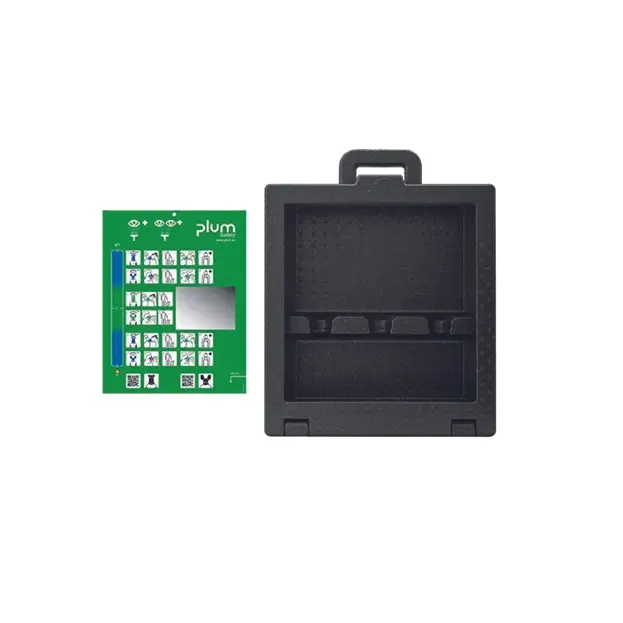[43379] Tom station t/ 3 øjenskyl, iBox 3, Plum Safety, 4930, (1 stk.)