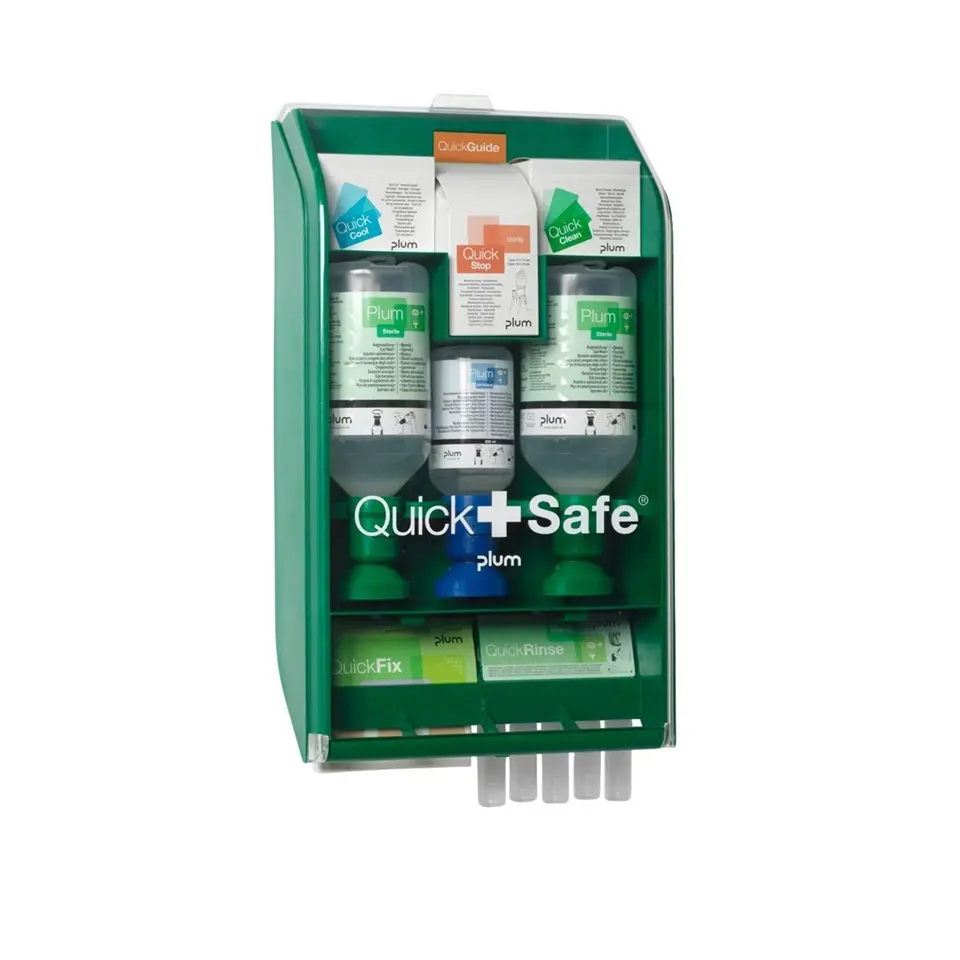 [43390] Førstehjælpsstation, QuickSafe Complete, Plum Safety, 5174, (1 stk.)