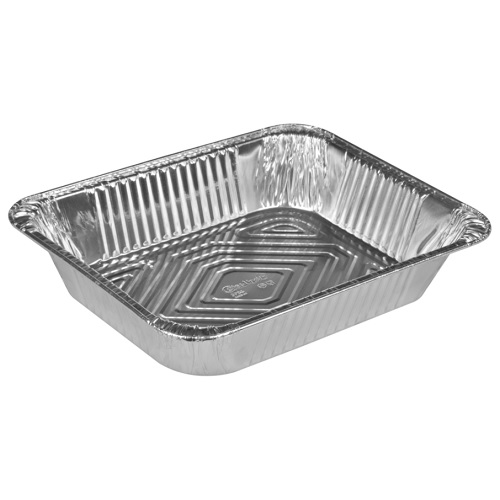 [10233] Gastronorm bakke, alubakke, 32,2x26,2x6,4cm, aluminium, 3600 ml, rektangulær, 1/2 GN, Tilhørende: 10234 (10 stk.)