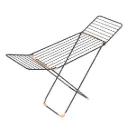 Kraftigt tørrestativ med strømpeholder & vinger, tørrekapacitet: 20mtr - 9kg, (1 stk.)