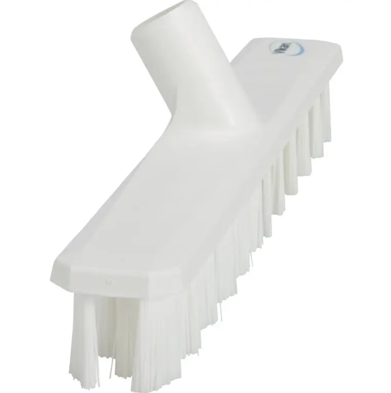 UST Gulvskrubbe, Vikan, 5x40x7,5cm, hvid, glas/polyester/PP, 40 cm, stiv, (1 stk.)