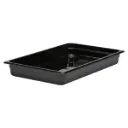 Plastkantine 1/1GN, 8,5L, 53x32,5x6,5 cm, sort, polycarbonat, Cambro, (1 stk.)