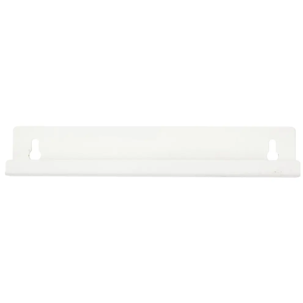 [43503] Vægbeslag, 0,3x20x4cm, Metal, Hvid, Til 26-Liter plastspande med sving låg (1 stk.)