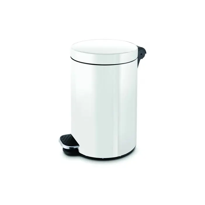 5L pedalspand med vippelåg inkl. PP-inderspand m/ hank, stål, flere farver, (1 stk.)