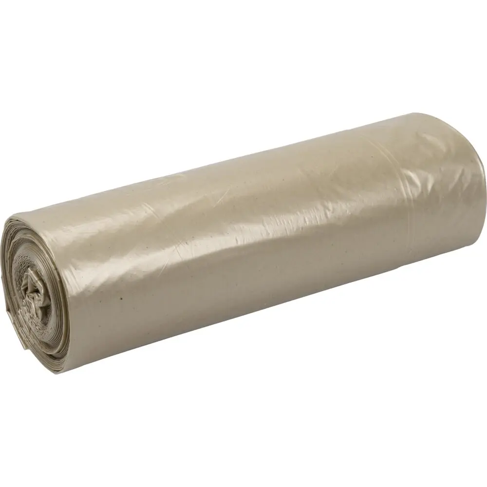 Containersæk, 800 l, klar, LDPE/genanvendt, 40 my, 196x191cm, 10 ruller á 5 stk, (50 stk.)