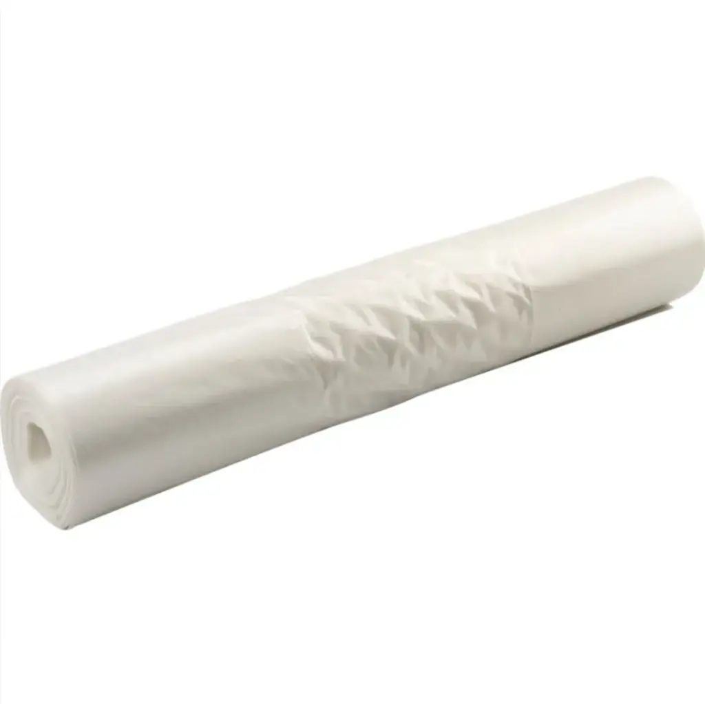 Containersæk, 160 l, klar, LDPE/genanvendt, 50my, 80x125cm, (6 rl á 25 stk.)