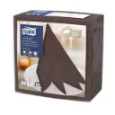 Middagsserviet, 39x39cm, kakao, Tork Linstyle 478727, (600 stk.)