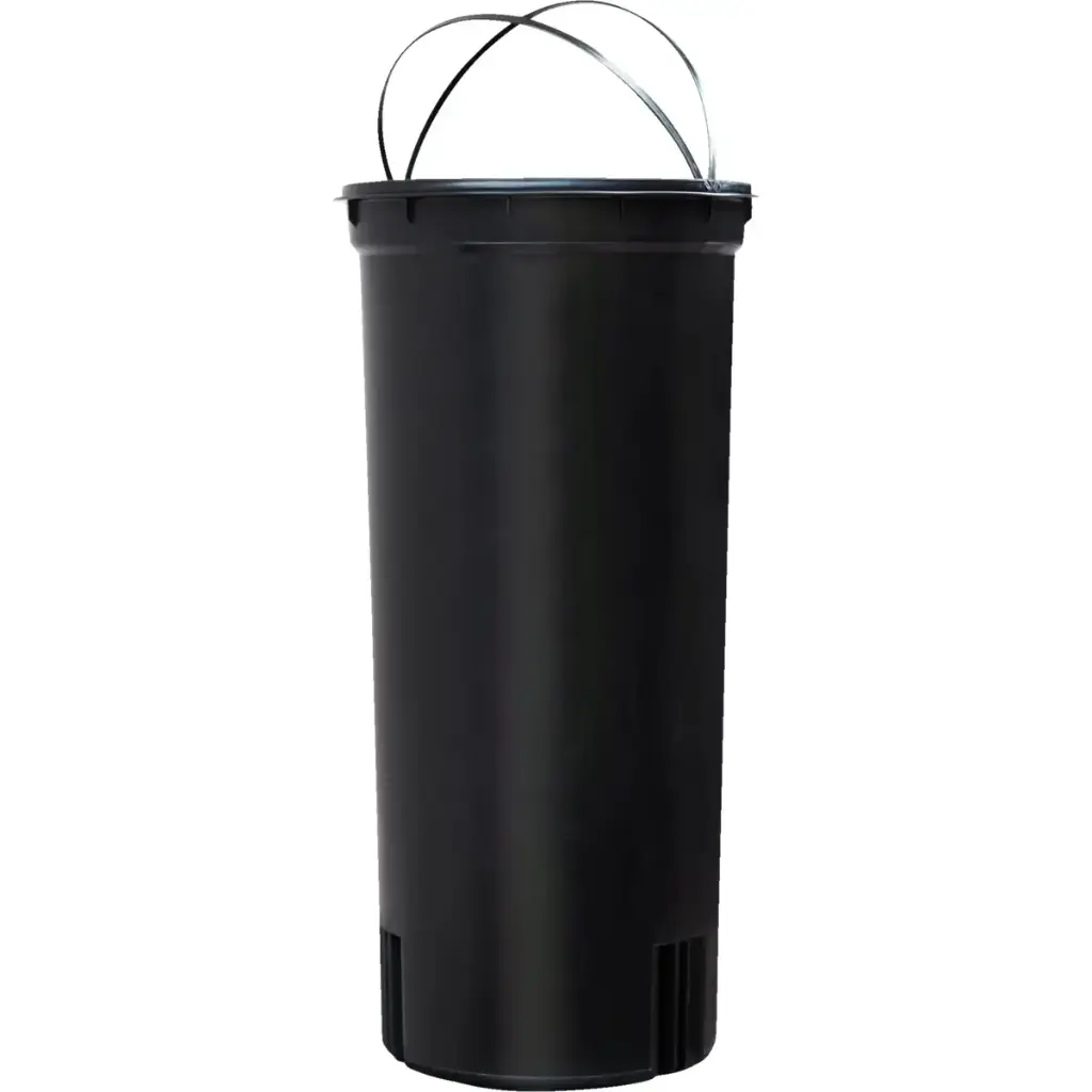 [43715] 30ltr inderspand t/ ECO station & Square 60ltr, Ø25x60cm, sort, PP, (1 stk.)