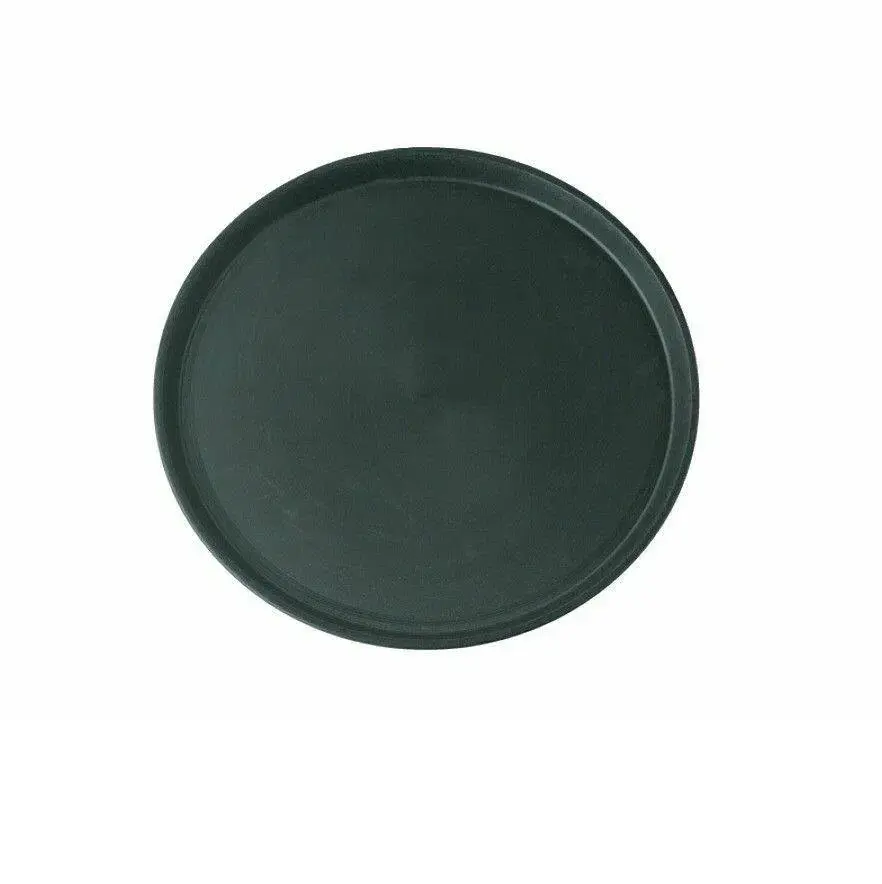[43723] Tjenerbakke, 35cm, Rund Sort, (1 stk.)