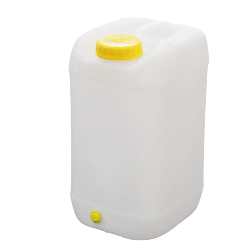 Plastdunk, 25L, PE, 96mm låg, 3/4" gevind, pallekøb, (60 stk)