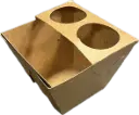 Churros boks, brun, fold-selv, (150 stk.)