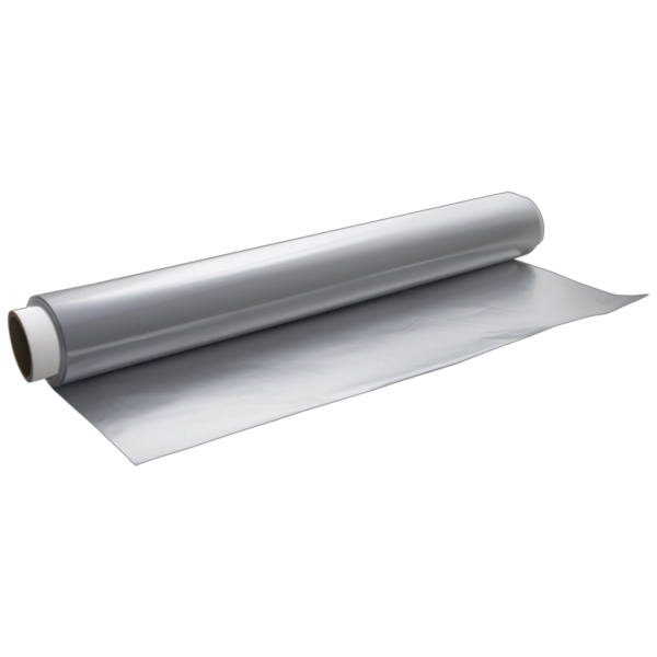 Alufolie, GS-Basic, 150m x 45cm, 10 my, sølv, aluminium, i PE-folie (4 Ruller.)