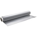 Alufolie, GS-Basic, 150m x 45cm, 10 my, sølv, aluminium, i PE-folie (4 Ruller.)