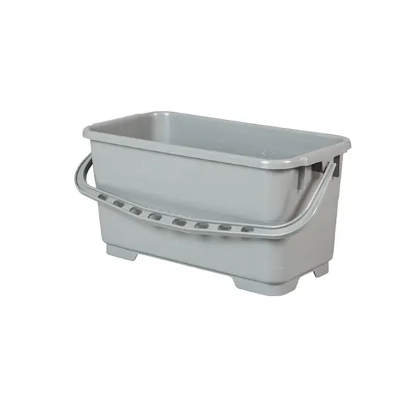 Rengøringsspand, 22 ltr, 54x27x27cm, grå, Tina Trolleys, (1 stk.)