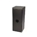 Affaldsspand m/ pedal, 2x40 & 20 ltr rum, lukket top og åbent front, 41x35x86,5cm, sort, Tina Trolleys, (1 stk.)