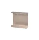 Dobbeltholder til 2x600ml pumpeflaser, alu, Tina Trolleys, (1 stk.)