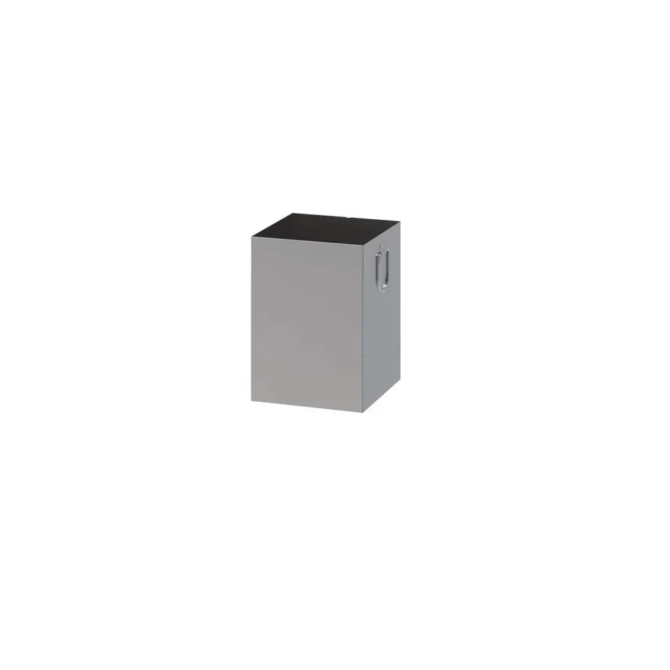 Stålindsats til Eco Star wall, 25L, 26x26x37cm, (1 stk.)