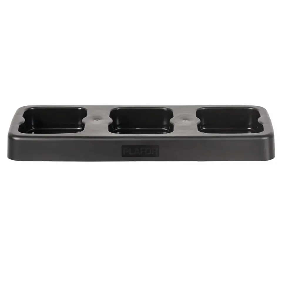[44105] Base til 3x53 liter Style affaldsspande, (1 stk.)