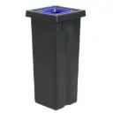 Style affaldsspand, 53 ltr, 74x33x33 cm, flere farver, (1 stk.)