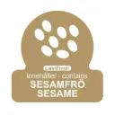 HACCP labels - allergenmærkning, sesam, 3x3 cm, LabelFresh, (pk á 500 stk.)