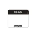HACCP labels, Søndag, 3x2,5cm, LabelFresh Easy, (pk á 1000 stk.)