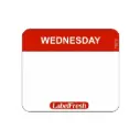 HACCP labels, Onsdag, 3x2,5cm, LabelFresh Easy, (pk á 1000 stk.)