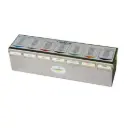 Labeldispenser t/ ugemærkning - 7 dage, rustfrit stål, LabelFresh, (1 stk.)