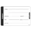 HACCP labels - ugedag - søndag,  7x4,5cm, LabelFresh Pro, (pk á 1000 stk.)