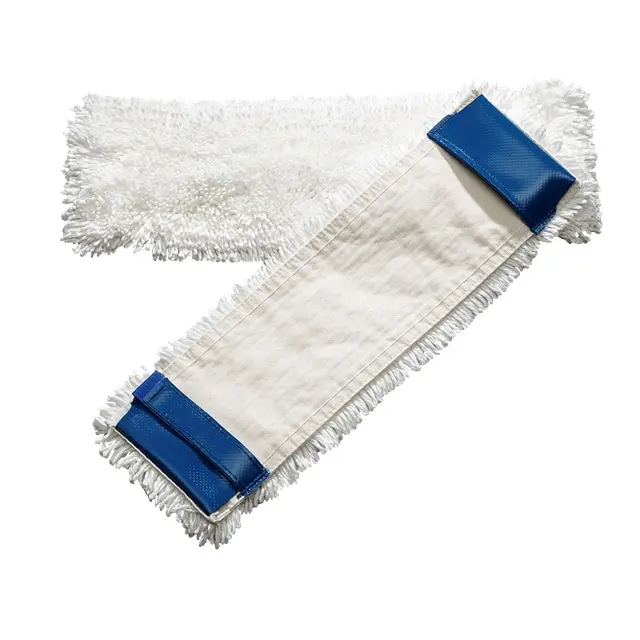 Moppe til Ringo Fladmop-system, 40cm, velcrolomme, TenHy Mighty Mop, NMF, (1 stk.)