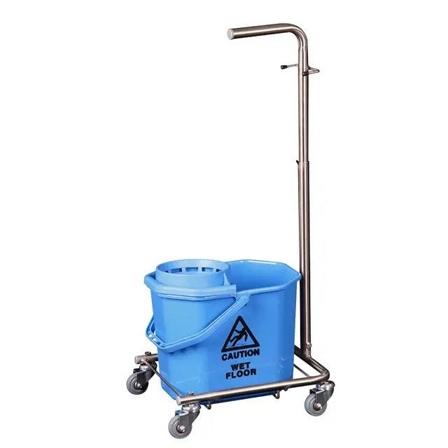 Vindy Mini Mop vogn t/ 12L spand, rustfrit stål, ekskl. spand, NMF, (1 stk.)