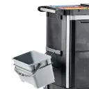 22 liter moppespand inkl. skrå metalholder - nederst, 38x57x27 cm, t/ NRT 2.0, NMF, (1 stk.)