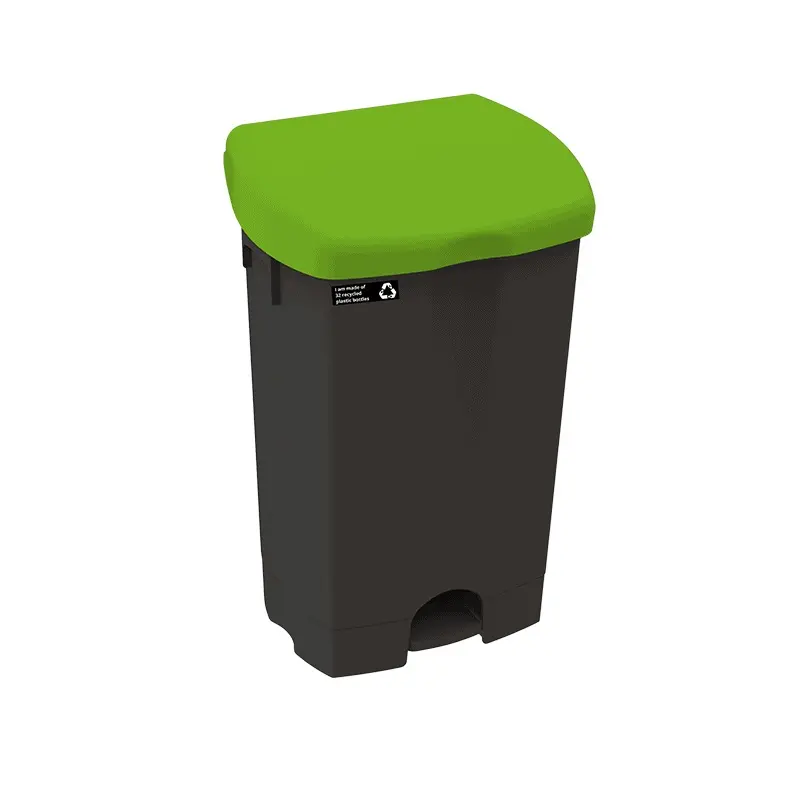Pedalspand, 25 liter, grøn, NMF NRW, (1 stk.)