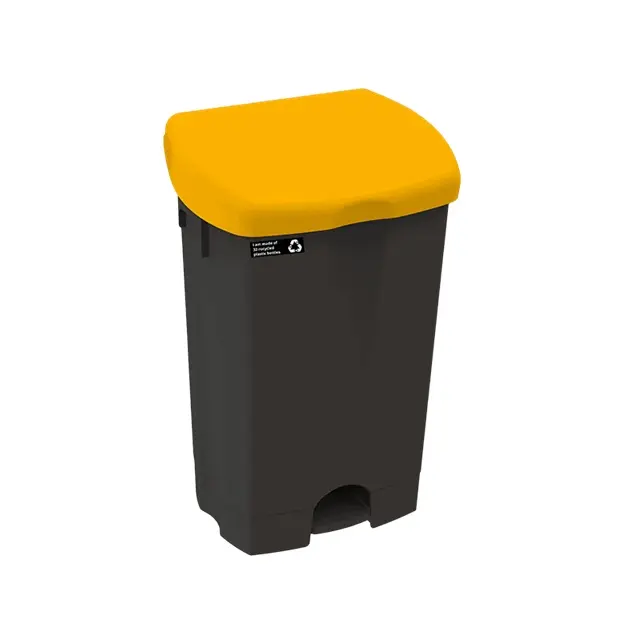 Pedalspand, 25 liter, gul, NMF NRW, (1 stk.)