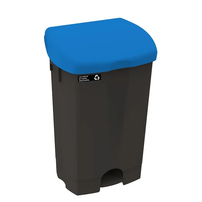 Pedalspand, 50 liter, blå, NMF NRW, (1 stk.)