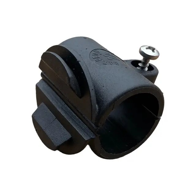 Rør til montering af redskabsholdere, 22mm, sort, Toolflex, NMF, (1 stk.)