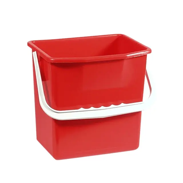 Ringo rengøringsspand, 6 liter, 18,2x26x23,5 cm, rød, NMF, (1 stk.)